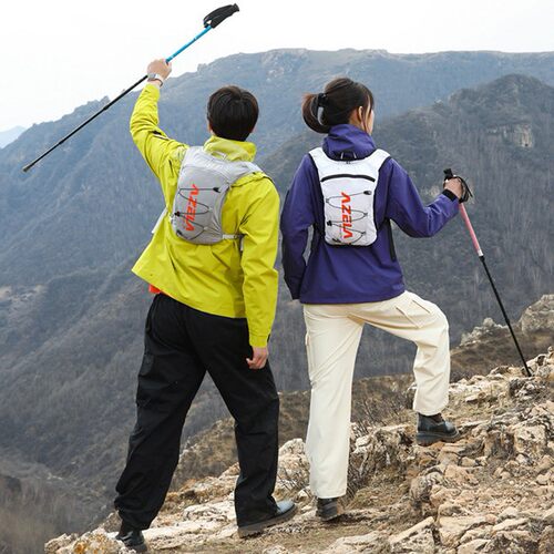 阿泽拉越野运动背包户外水袋包轻便简约马拉松跑步背包1339