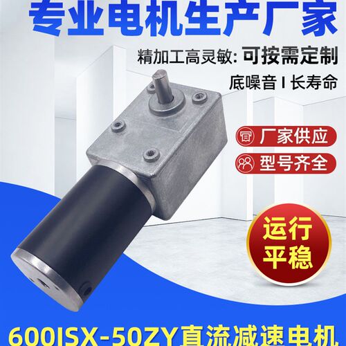 三兴达蜗轮蜗杆减速电机 高品质5882直流减速电机 600JSX-50ZY