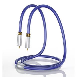 N500牧风6N单晶铜OCC数字75欧CD数播解码 spdif莲花RCA同轴音频线