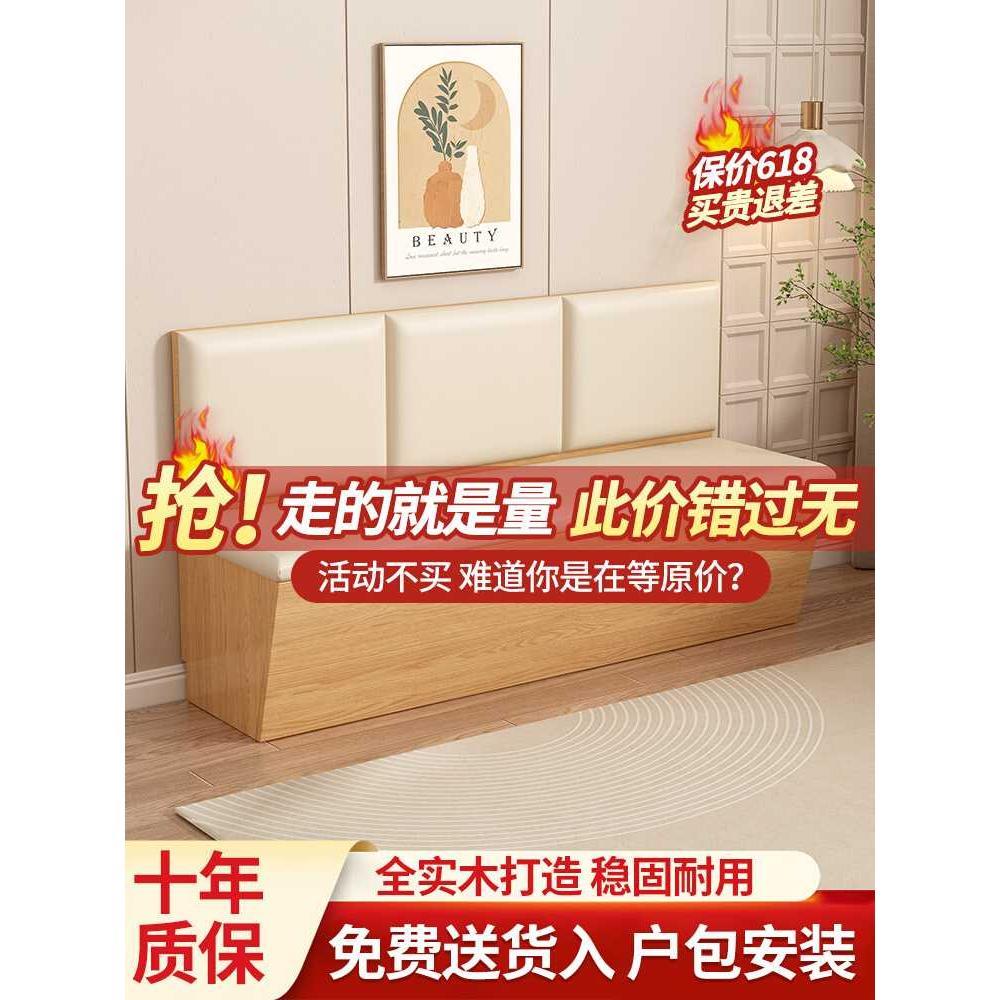 实木卡座沙发商用餐桌家用小户型咖啡奶茶店餐厅储物软包靠墙定制