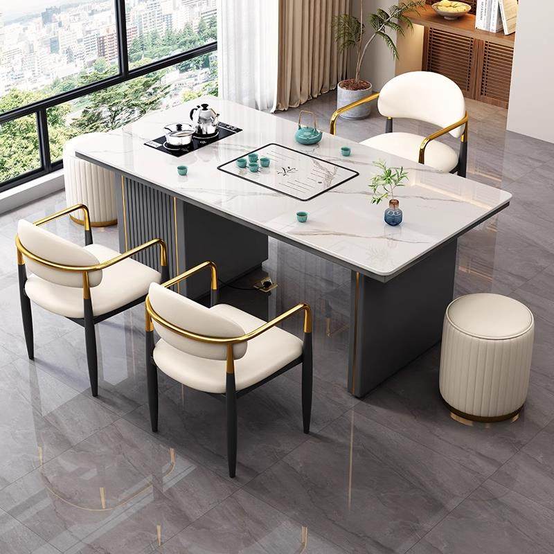 石板茶几、椅子组合壶一体家庭办公轻奢茶几现代简约客厅功夫茶几,住宅家具,家用茶台/茶桌,淘宝优惠券,粉丝福利购,淘宝优惠卷