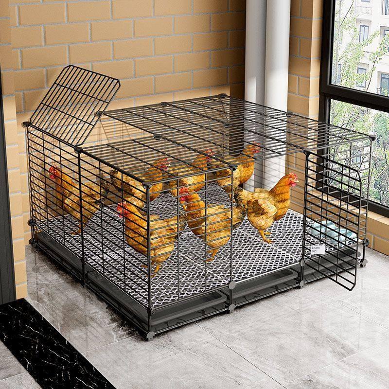 【获得660人】家用户外自动清洗鸡笼，鸡鸭养殖笼，超大户外鸡笼