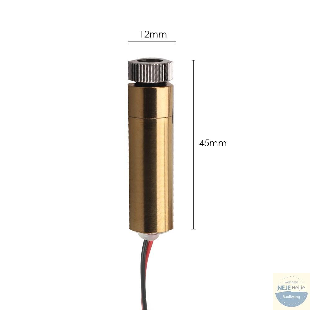 3.7V蓝紫光1000mW 405nm激光切割模块数控激光雕刻机配件 激光管