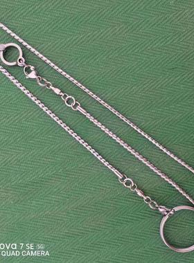 鹦鹉脚炼脚炼不锈钢鸟炼虎皮椋鸟牡丹黑凤凰斗鱼开扣支架供应