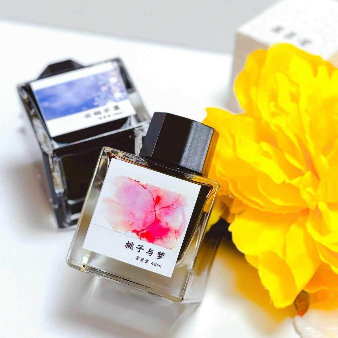 芸景堂 大容量 定制版 50ml 彩色钢笔墨水 层析墨水 桃子与梦,文具电教/文化用品/商务用品,笔用墨水/补充液/墨囊,淘宝优惠券,粉丝福利购,淘宝优惠卷