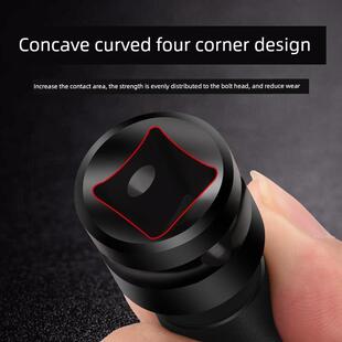 德国进口电动扳手接头伸缩弹性套筒气炮转换头风批套筒内六角1/2