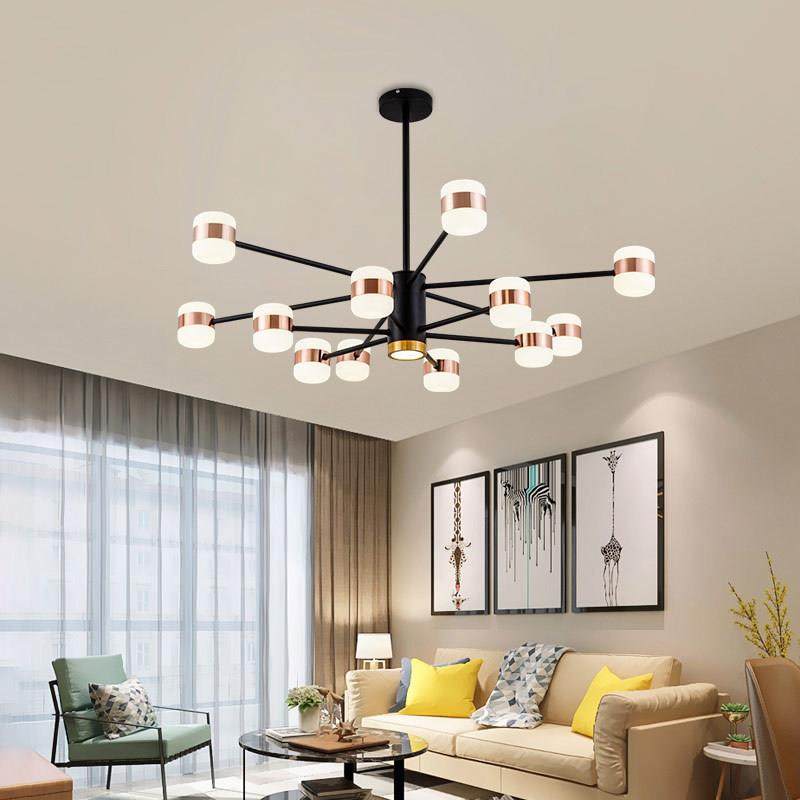 北欧吊灯LED客厅灯现代简约新款卧室创意网红饭厅灯魔锤灯具,家装灯饰光源,客厅吊灯,淘宝优惠券,粉丝福利购,淘宝优惠卷