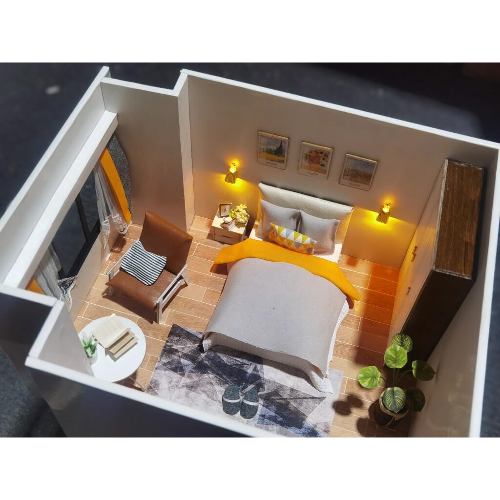 diy小屋建筑模型成品定制 ob娃娃屋1比12定制 微缩模型微景观
