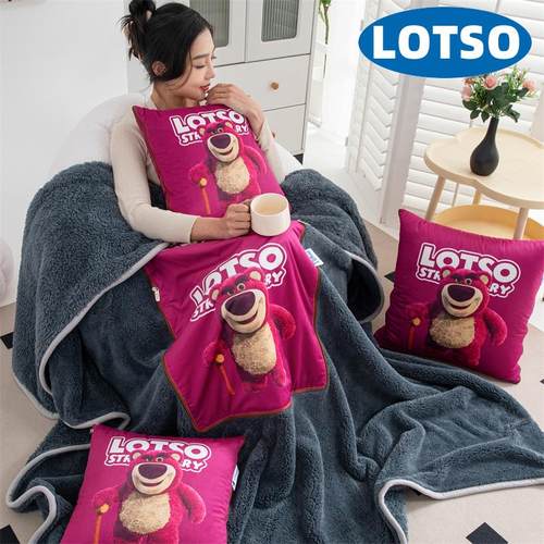 汽车抱枕被子两用办公室靠垫被沙发午睡二合一毯加厚车载靠枕枕头