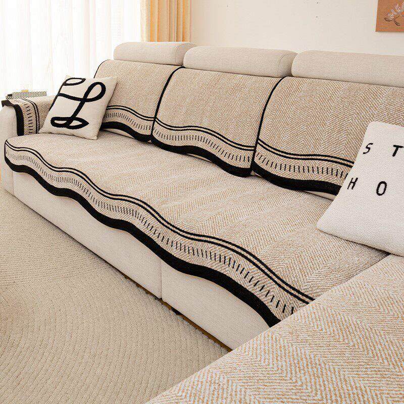 三座一贵妃沙发垫四季通用2025新款轻奢高级感现代简约防滑坐垫子