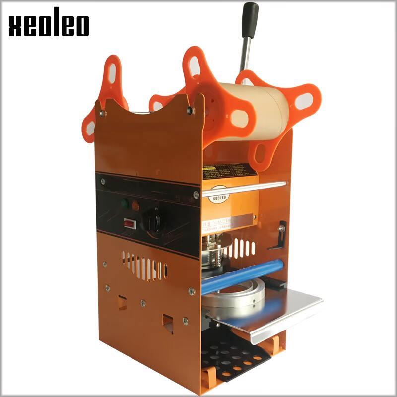 XEOLEO手动封杯机奶茶店设备豆浆封口机器早餐店小型手压封杯器