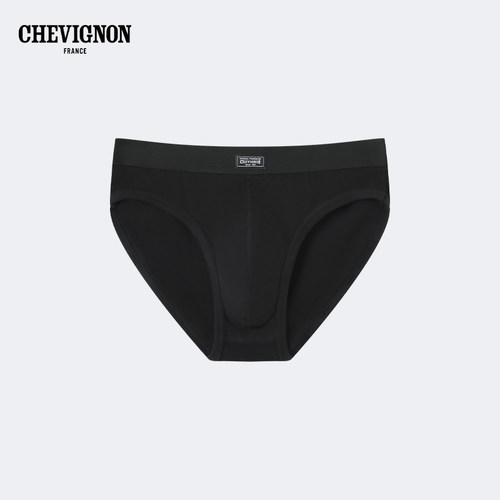 CHEVIGNON纯色中腰男士三角裤