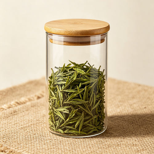 茶叶罐玻璃透明茶叶分装瓶密封防潮茶叶储存罐咖啡罐五谷杂粮收纳