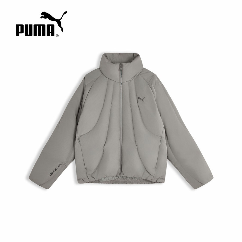 PUMA彪马张凌赫同款防风拒水运动羽绒服男冬季鸭绒外套 639713-76图片