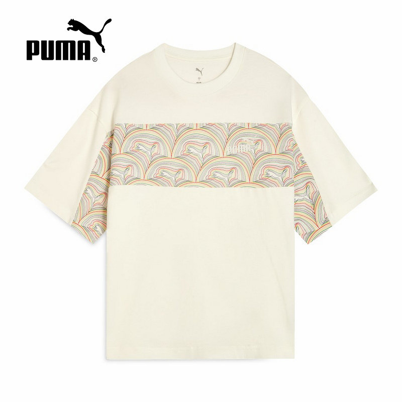 690223-65 S PUMA������װ2025�¿���֯��Լ͸������Բ���˶�����T��690223-65