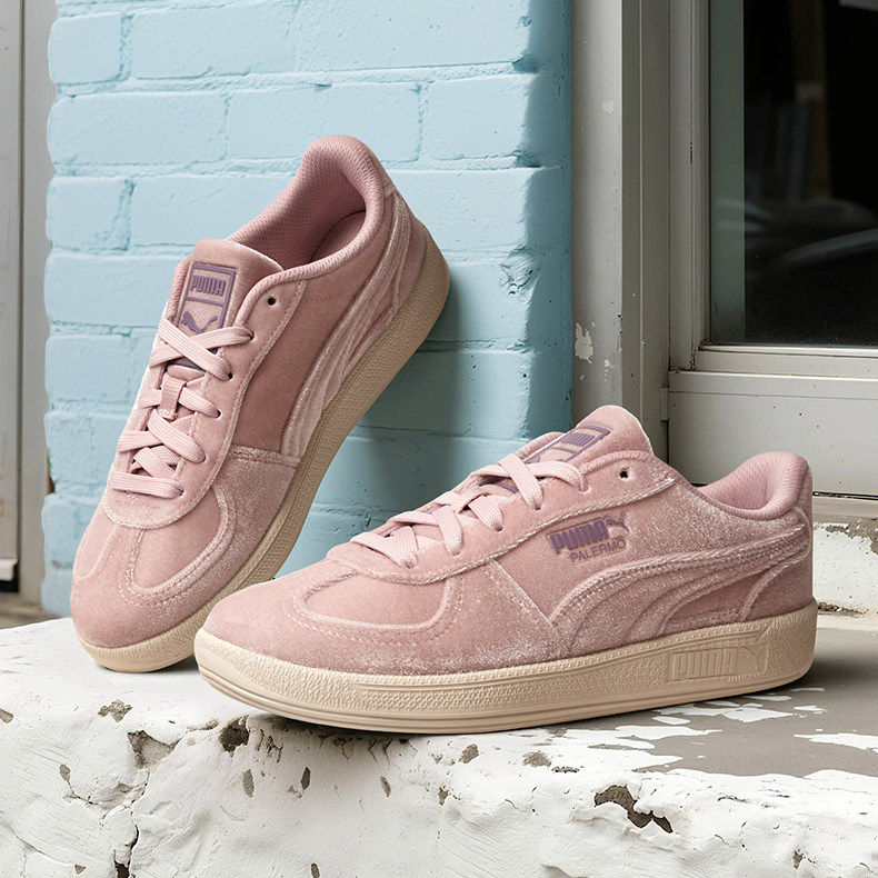 PUMA彪马冬季新款女鞋PALERMO粉色绒面休闲鞋板鞋运动鞋403351-01,运动鞋new,运动休闲鞋,淘宝优惠券,粉丝福利购,淘宝优惠卷