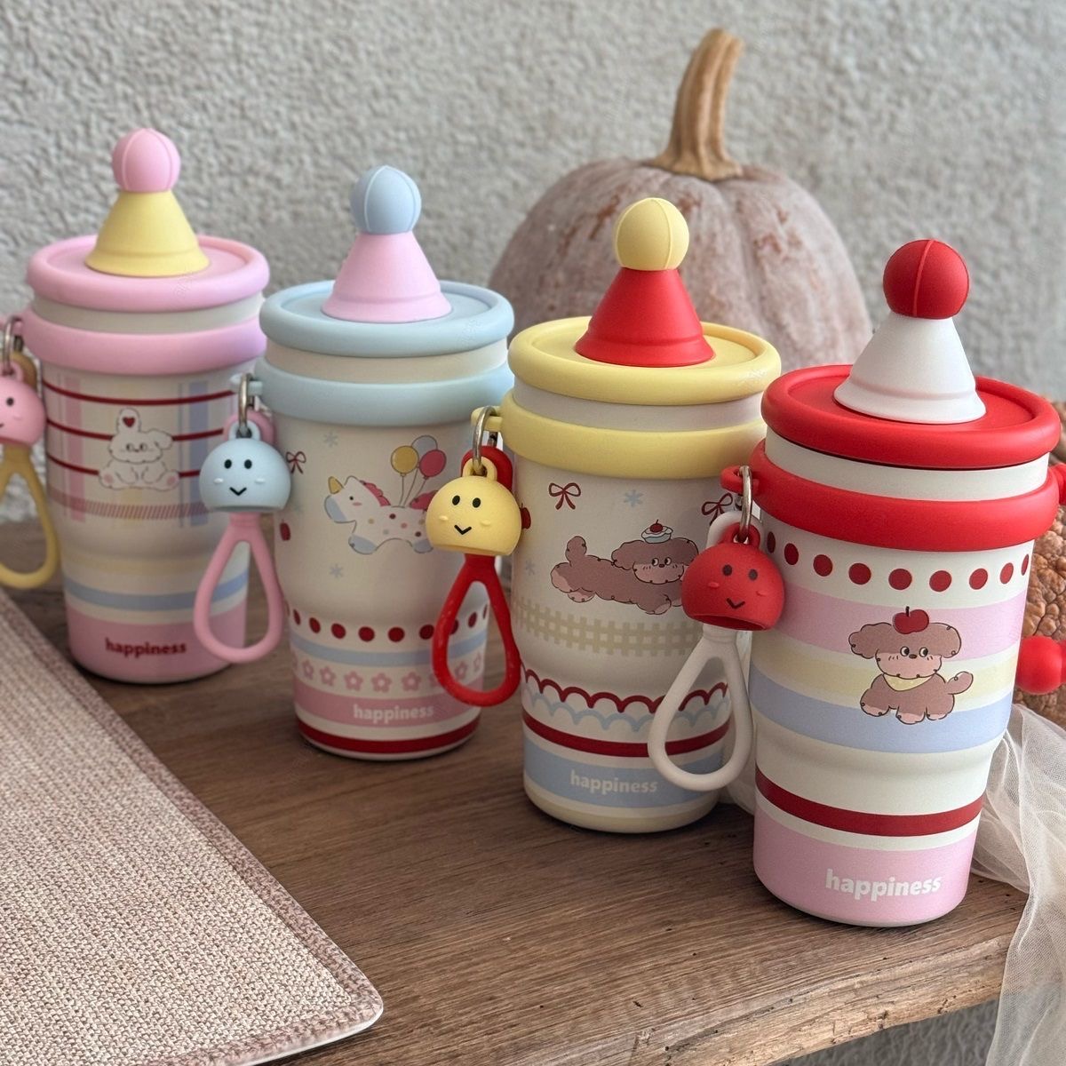 高颜值大容量不锈钢316保温杯女生ins办公室吸管学生保冷冰霸杯子