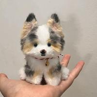 兔毛毛絨扭扭棒小狗小貓手工diy材料女生兒童自制作玩具成品禮物