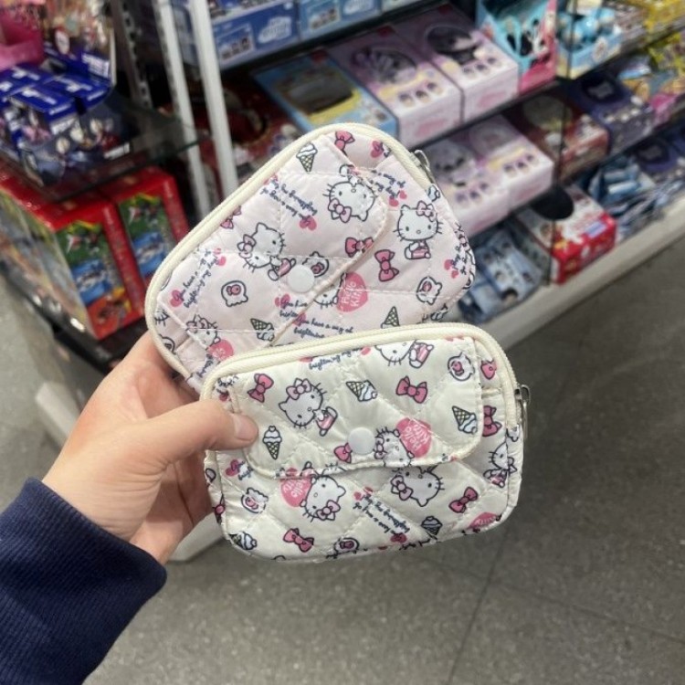 2025新款KT猫小卡包百搭高颜值零钱包耳机包钥匙包CCD收纳包时尚