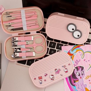 家用指甲刀套装全套指甲剪大号成人指甲钳便携美容美甲鼻毛剪套装