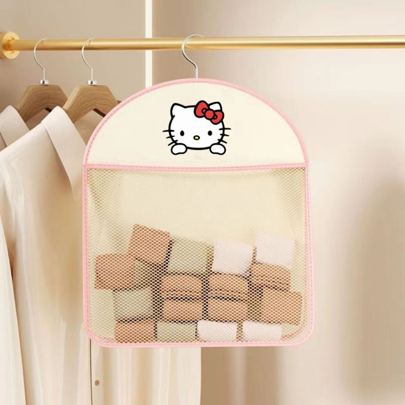 HelloKitty内裤袜子收纳挂袋网兜