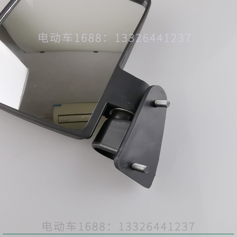 热销电动巡逻车後照镜反光镜 观光车後照镜环卫车後视镜自带螺丝