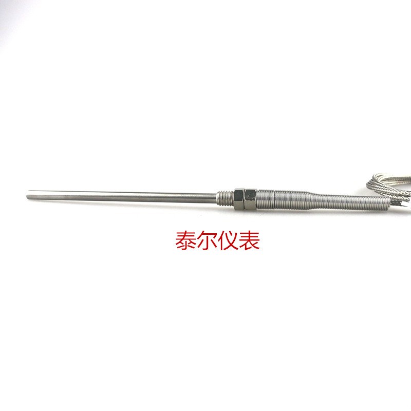 热销探针式 热电偶 电偶感温线M8螺纹热电偶 温度传感器探头屏蔽