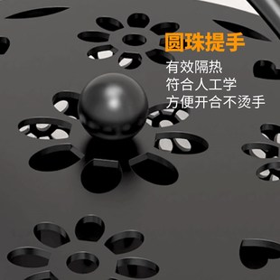 热销家用蚊香盒加厚蚊香托盘加高带盖防火防烫蚊香接灰盒檀香炉