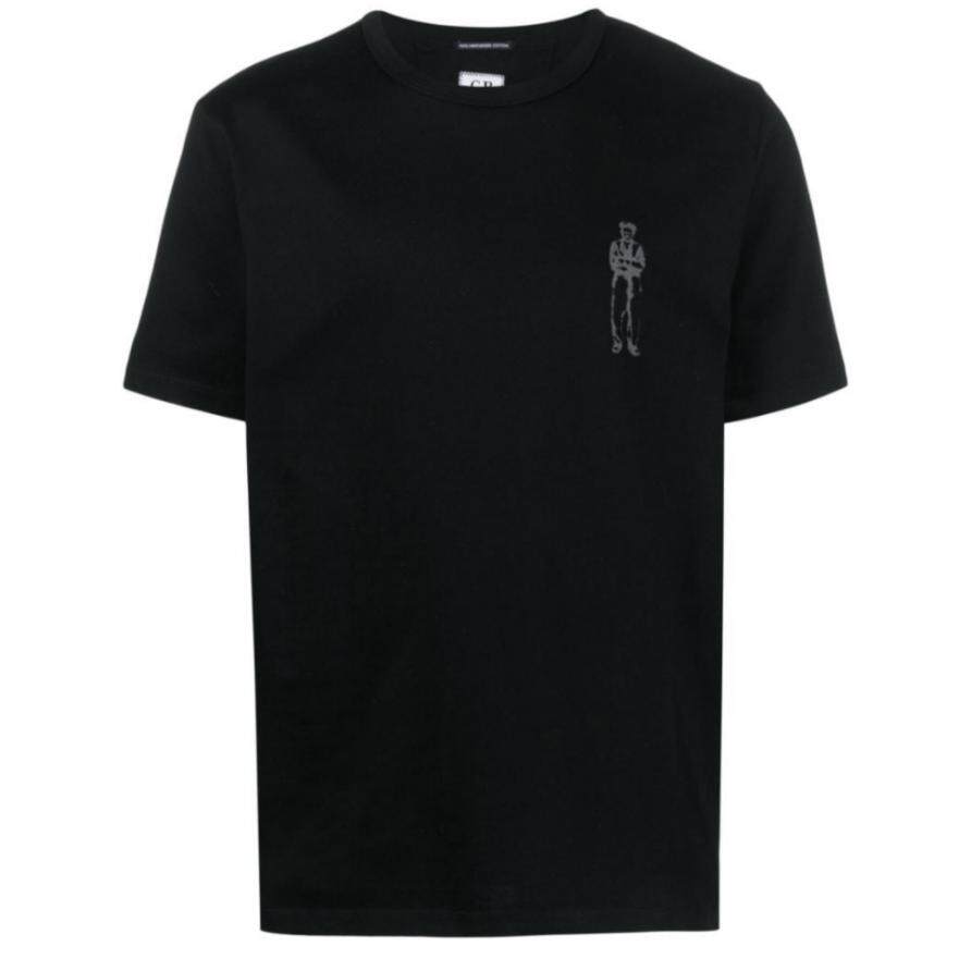 thumbnail for Men's Casual Round-Neck Short-Sleeve T-Shirt with Pure Cotton Embroidery, Stylish and Simple for Outdoor Sports