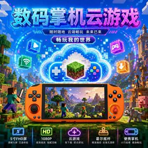 Game MT新款Psk5000经典安卓掌机高清大屏PSP掌上游戏机星露谷