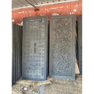 中式彩绘砖雕 福字浮雕 大型百福图福字影壁墙照壁围墙装饰庭院