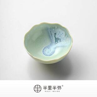 「观海」80ML高温陶瓷窑变主人杯大容量精致功夫茶杯单杯功夫茶具