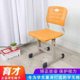 育才课桌椅中小学生家用培训座椅靠背椅可升降早教学习儿童写字椅