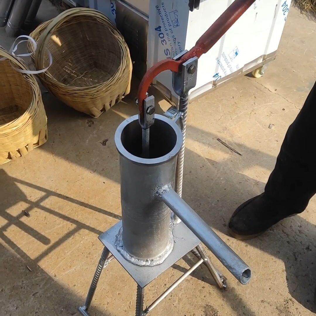 老式压水井手压式动摇水泵加厚井头家用抽水泵农村手动大泵压水机