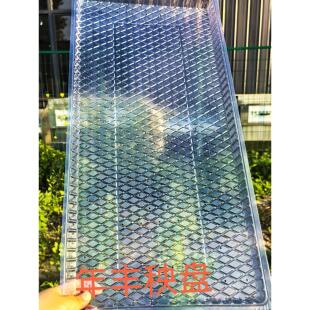 抛秧盘机插菱形平盘早稻水稻育苗盘软盘水稻培养苗盆机插秧盘托盘