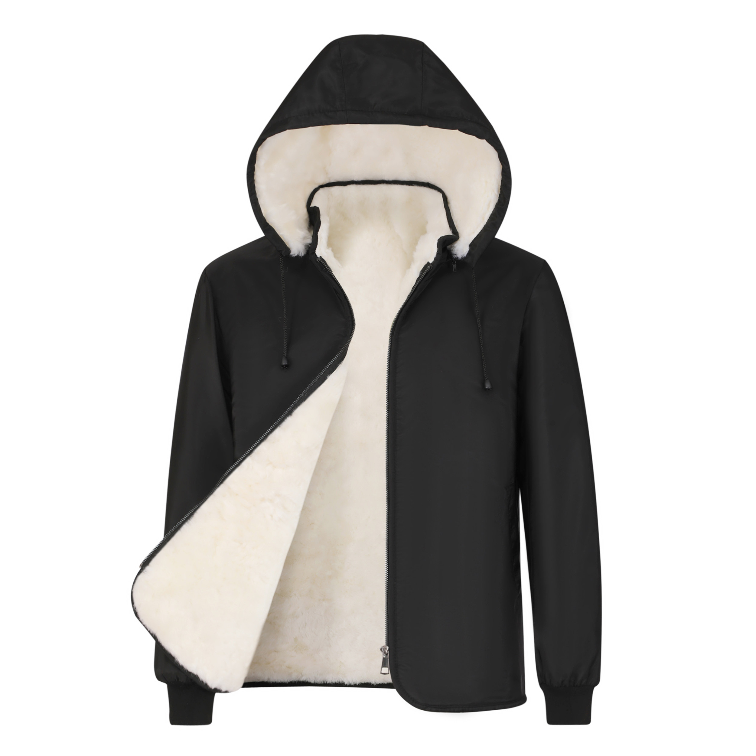 羊皮袄男皮毛一体真皮纯内胆