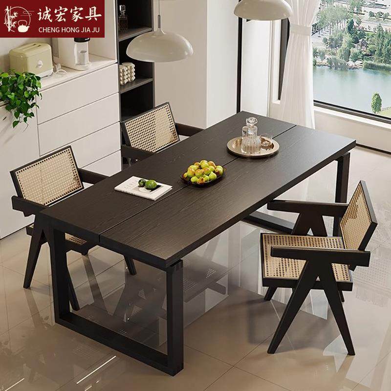 诚宏北欧莫比恩白蜡木餐桌家用饭桌长方形全实木桌子简约桌椅组合,3C数码配件,USB灯,淘宝优惠券,粉丝福利购,淘宝优惠卷