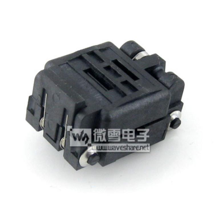 QFN48MLP48MLF48IC进行烧写/测试引脚间距0.5mm编程座测试座