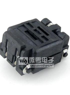 QFN48MLP48MLF48IC进行烧写/测试引脚间距0.5mm编程座测试座