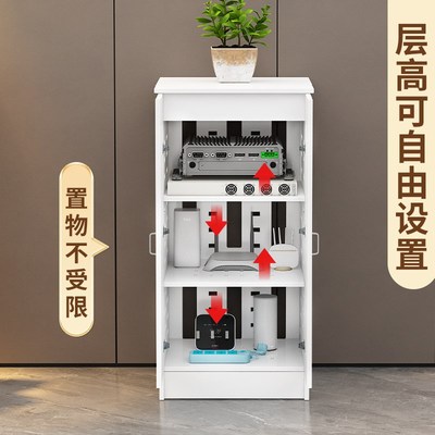弱电箱网络机柜小型家用设备加深配控交换K机办公室设备路由器柜