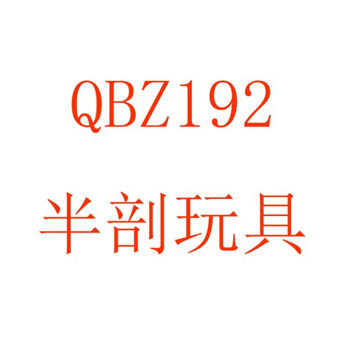 【漠叔专属】QBZ192尊享军工纪念品半剖摆件 军迷航展纪念品