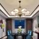 客厅吊灯式 楼客厅灯大厅978主20年26新款 布艺中国风复餐灯厅卧室