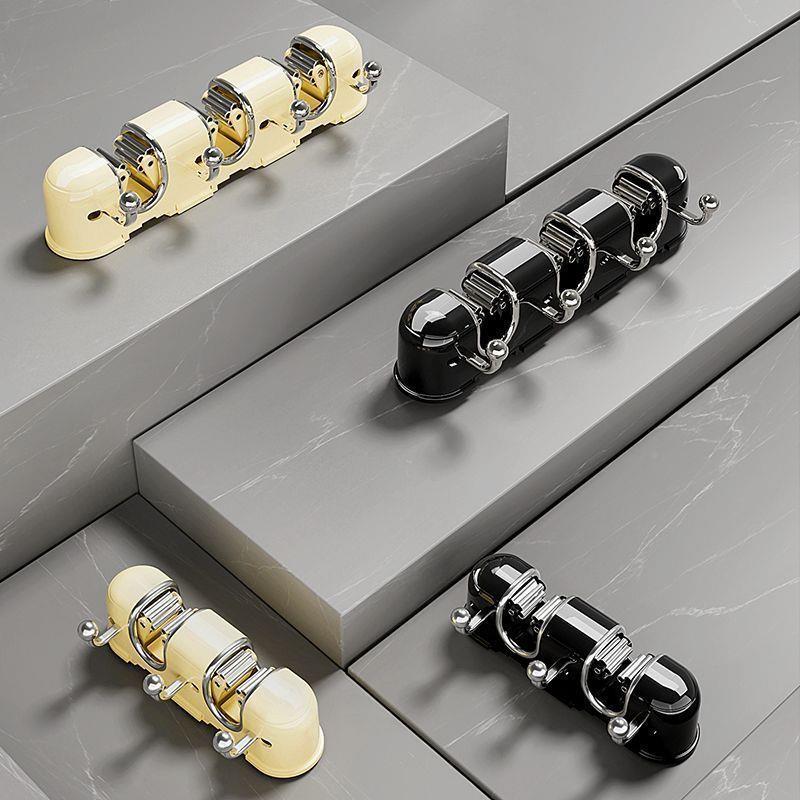 浴室njHdWPjc把挂拖钩打孔多功纳能架挂连排壁式轻奢耐用高承重厨