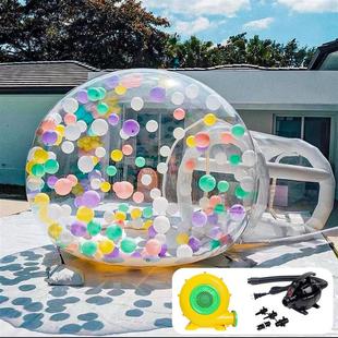 house 充气泡泡屋阳光房网红透明星空帐篷儿童派对户外露营bubble