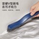 V型墙角缝隙地板刷长柄 卫生间洗手台瓷砖清洁刷地缝刷二合一