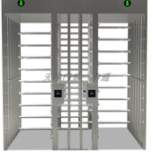 工地全高旋转门车站进出口通道闸全高十字转闸全高闸实名制上传