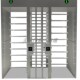工地全高旋转门车站进出口通道闸全高十字转闸全高闸实名制上传