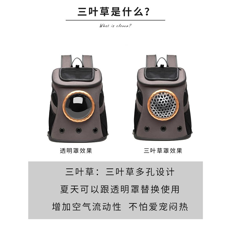 大号猫包狗包外出便携中型犬双肩折叠宠物背包缅因布偶雪纳瑞柯基