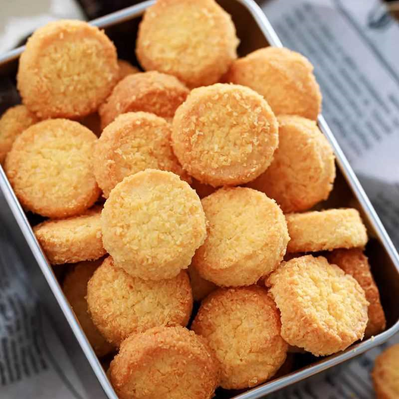 椰蓉酥饼干椰奶香芝士味饼干零食酥性饼干糕点椰子酥茶点独立包装