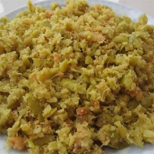 广东茂名特产新鲜山姜橄榄糠碎咸菜下饭开胃菜配粥广西生姜黄榄康